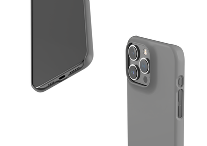 Stormy Grey Snap Case in Gloss - iPhone 15 Series