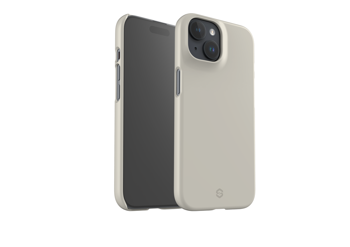 Frosty White Snap Case in Gloss - iPhone 15 Series