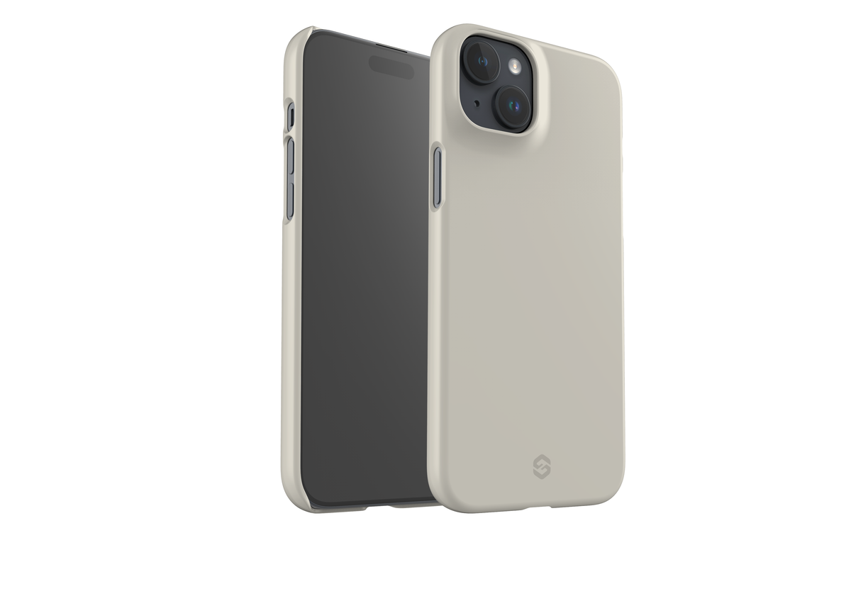 Frosty White Snap Case in Gloss - iPhone 15 Series