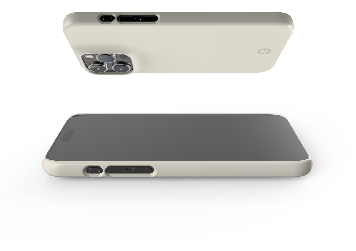 Frosty White Snap Case in Gloss - iPhone 15 Series