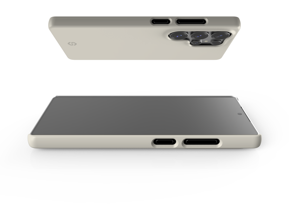 Frosty White Snap Case in Gloss - Samsung Galaxy S25 Series