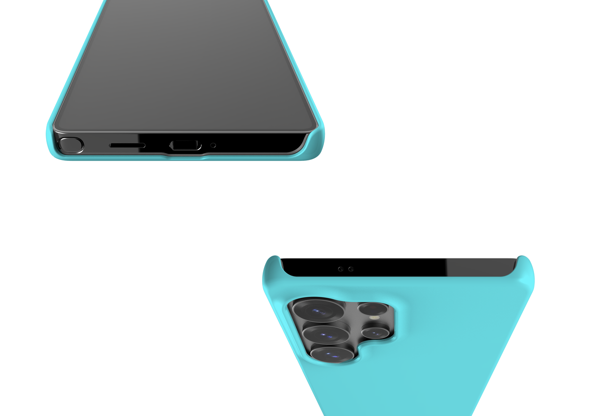 Blissful Blue Snap Case in Gloss - Samsung Galaxy S25 Series