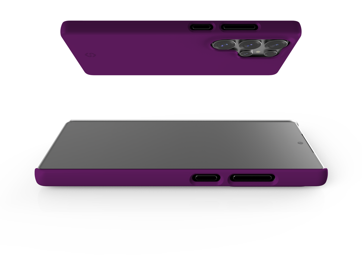 Vivid Violet Snap Case in Gloss - Samsung Galaxy S25 Series