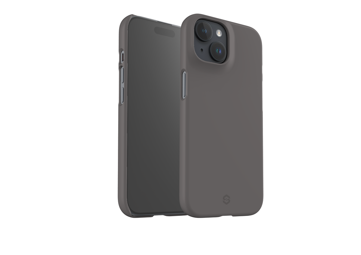 Stormy Grey Snap Case in Gloss - iPhone 15 Series