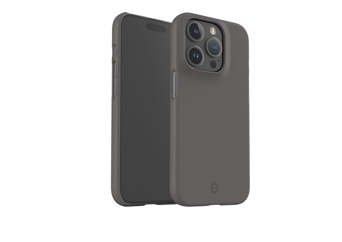 Stormy Grey Snap Case in Gloss - iPhone 15 Series