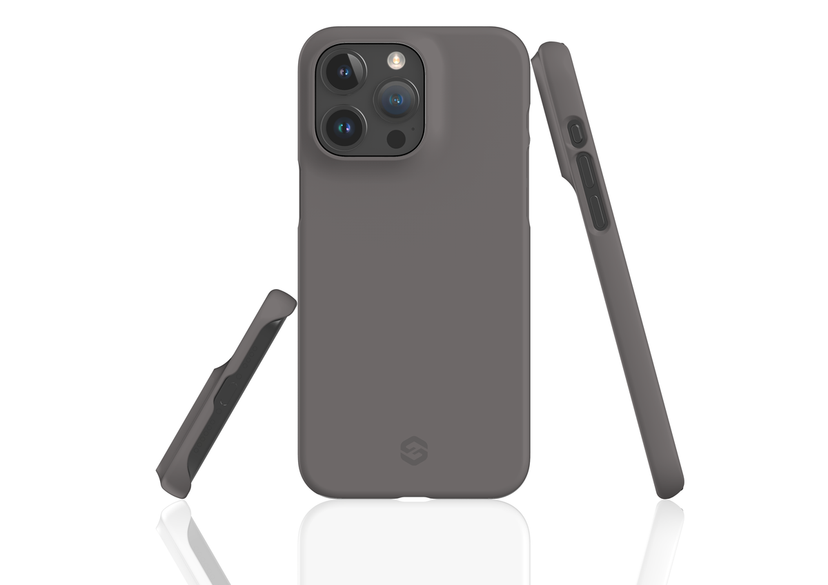 Stormy Grey Snap Case in Gloss - iPhone 15 Series