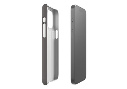 Stormy Grey Snap Case in Gloss - iPhone 15 Series