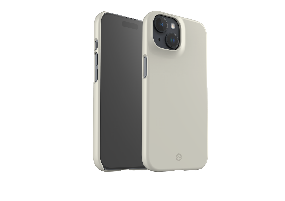 Frosty White Snap Case in Gloss - iPhone 15 Series