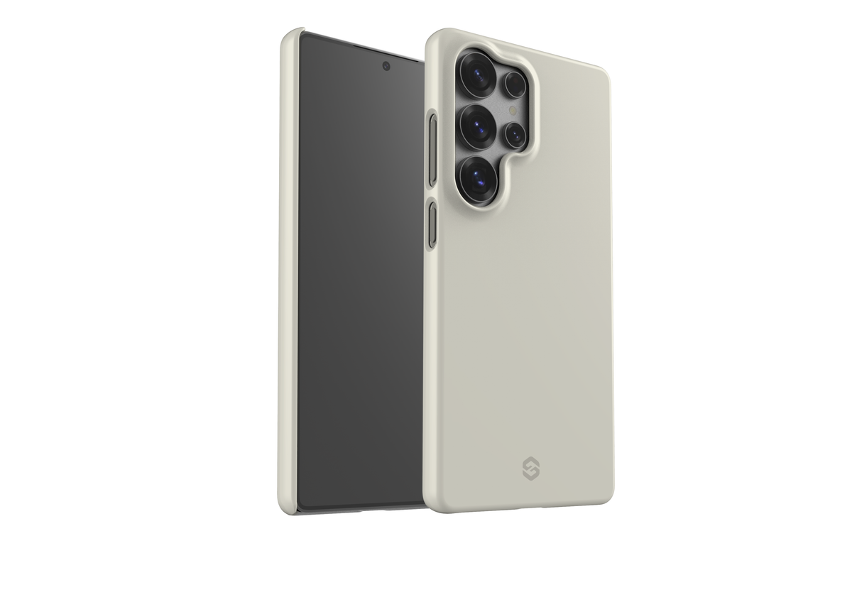 Frosty White Snap Case in Gloss - Samsung Galaxy S25 Series