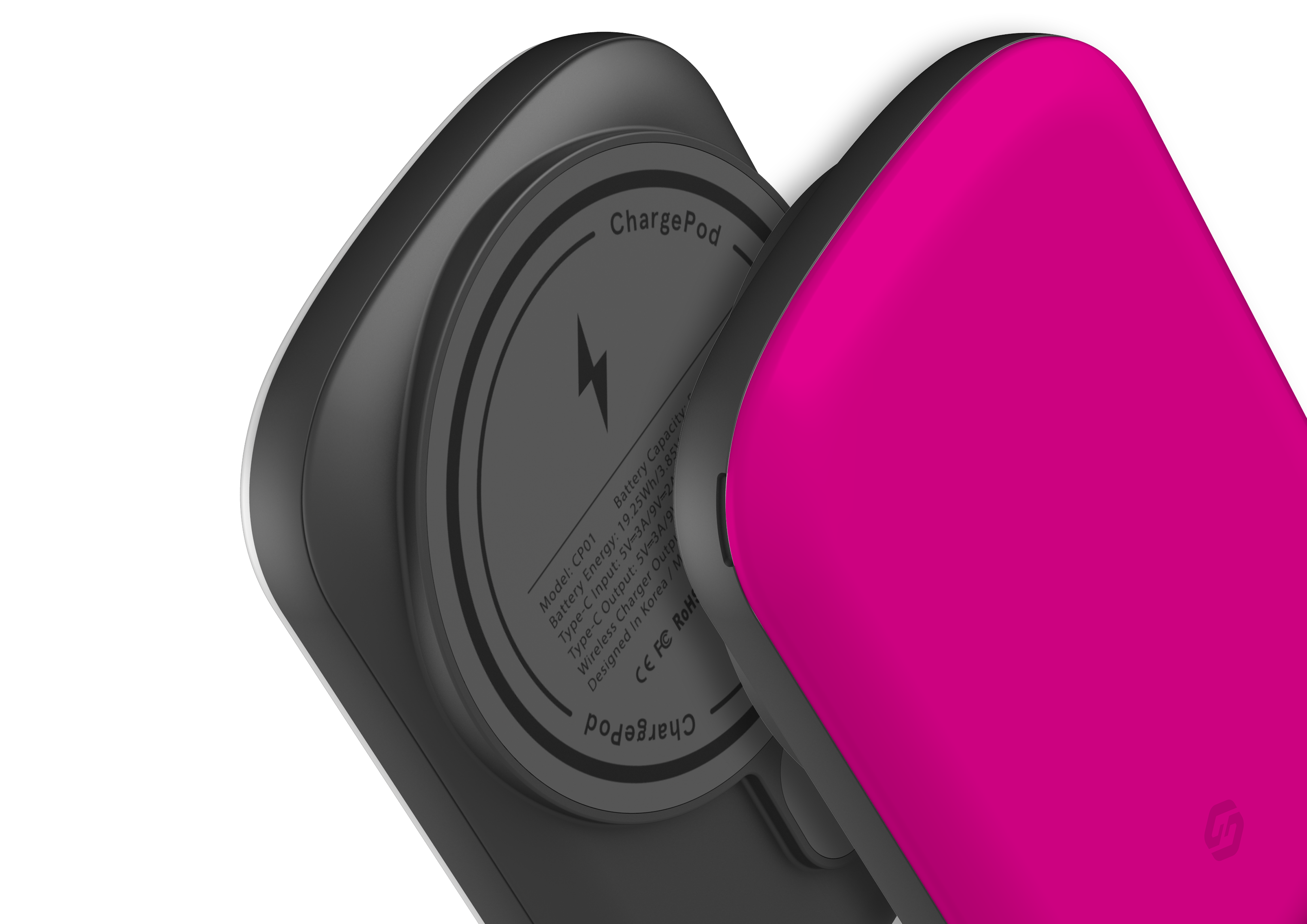Playful Pink MagSafe Power Bank