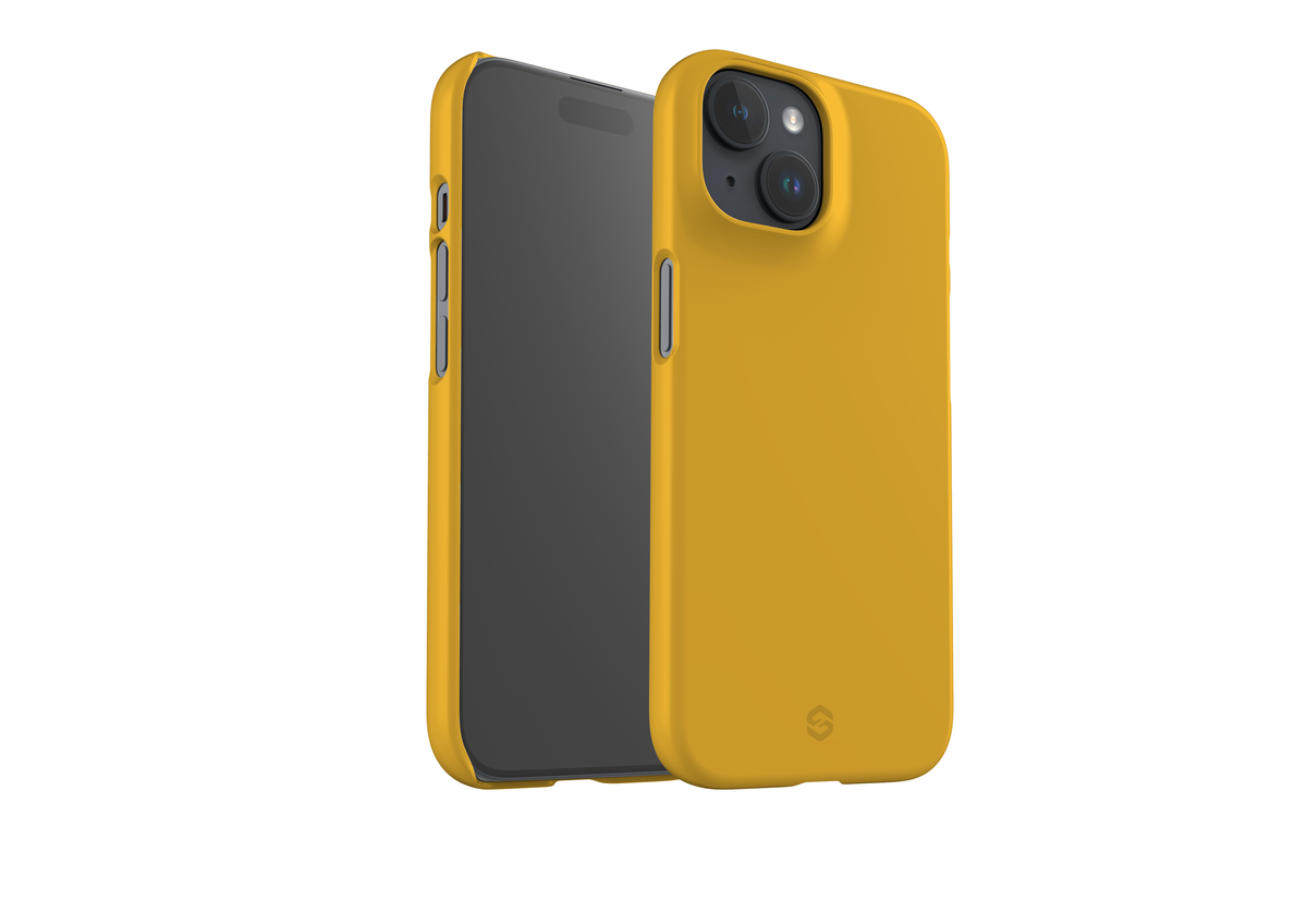 Mellow Yellow Snap Case in Gloss - iPhone 15 Series