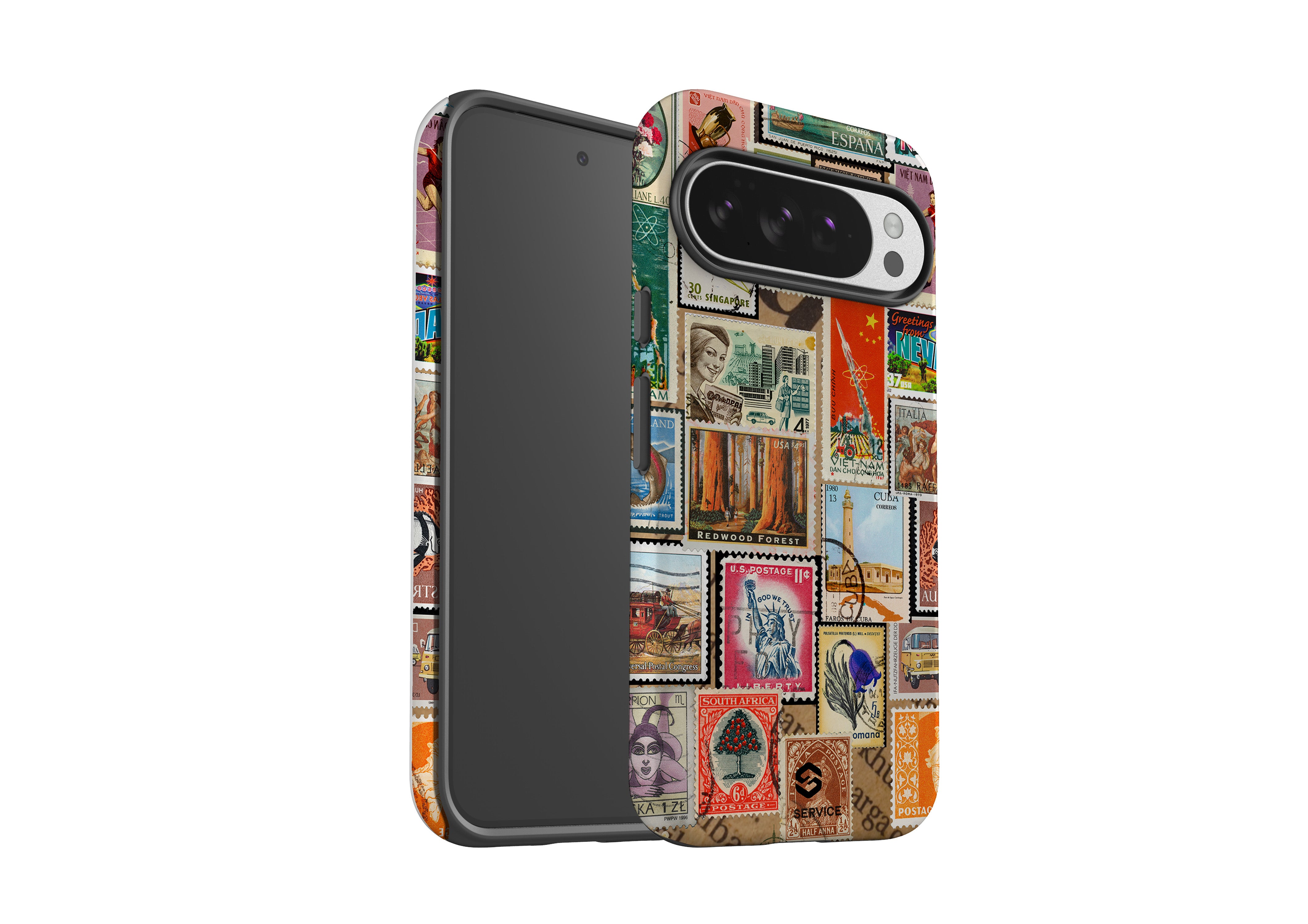 Retro Postmark Case - Google Pixel 10 Series