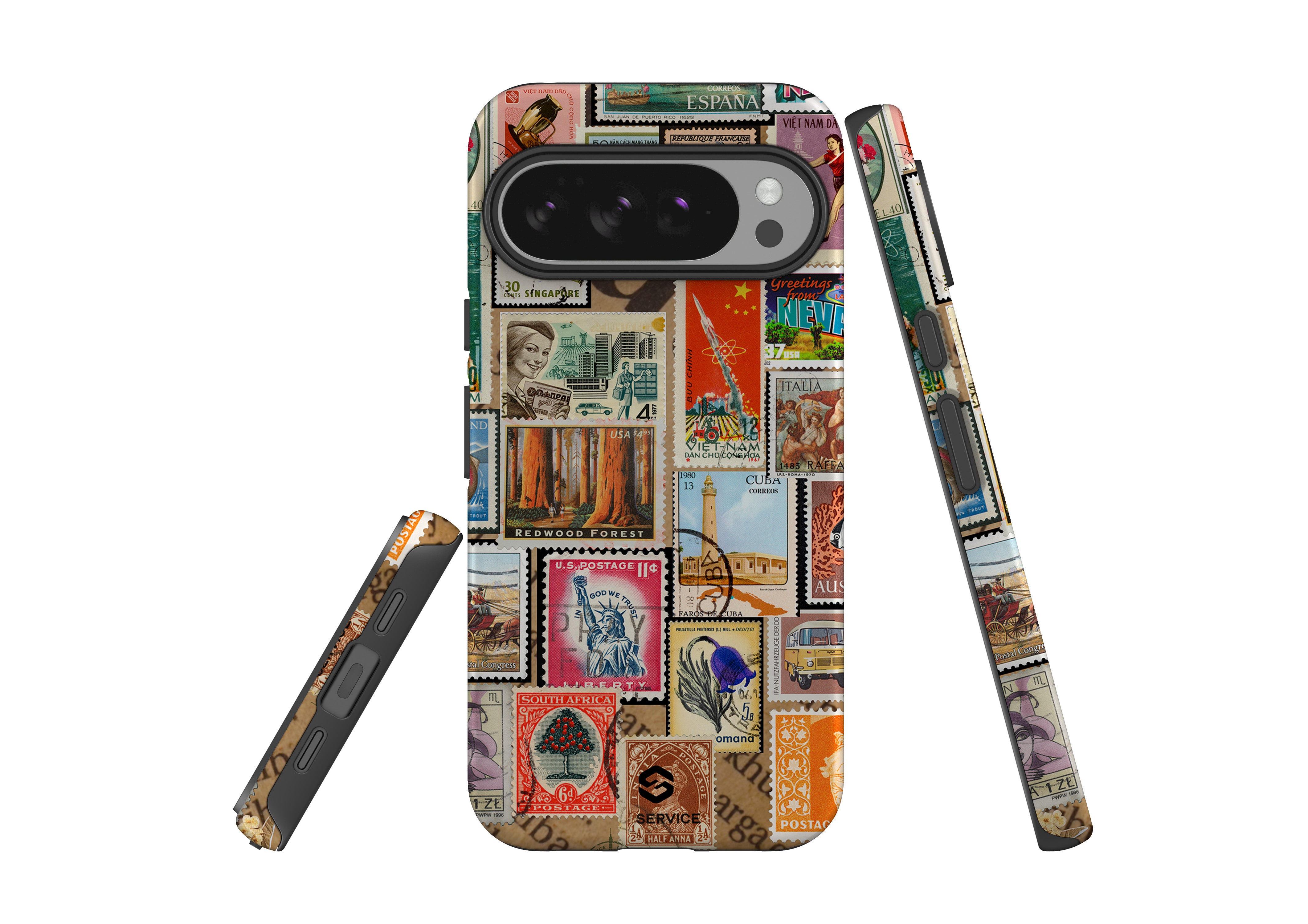 Retro Postmark Case - Google Pixel 10 Series