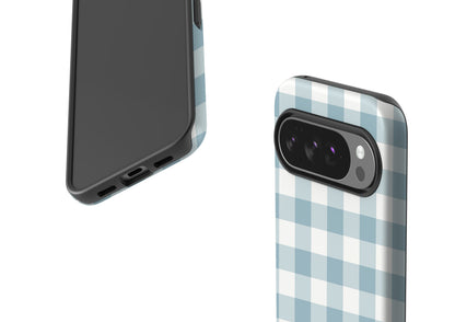 Teal Check Case - Google Pixel 10 Series