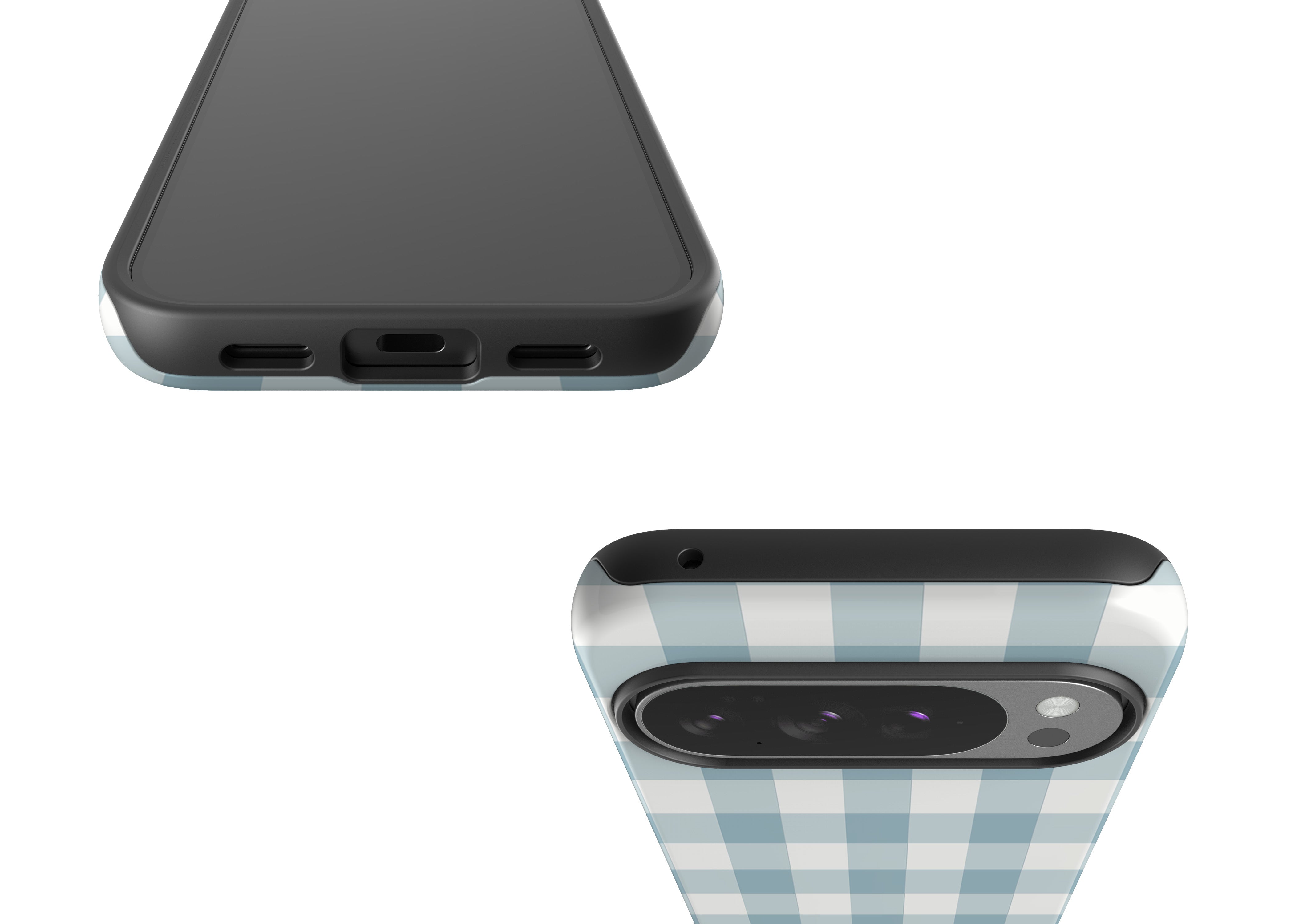 Teal Check Case - Google Pixel 10 Series