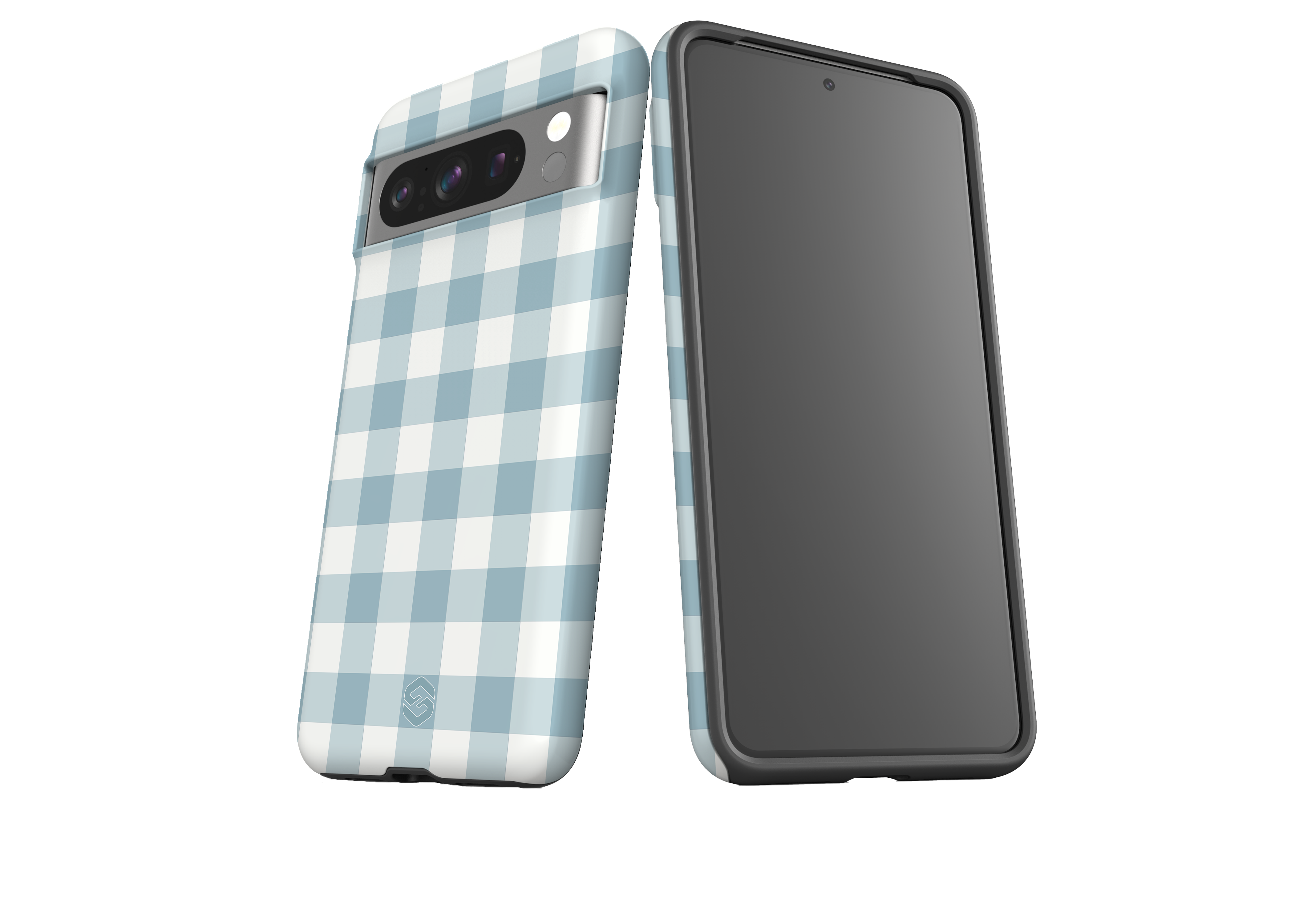 Teal Check Case - Google Pixel Series