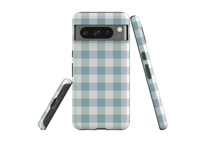 Teal Check Case - Google Pixel Series