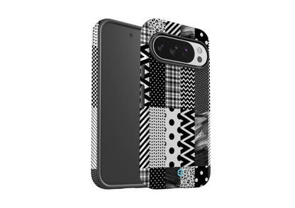 Noir Patchwork Case - Google Pixel 10 Series