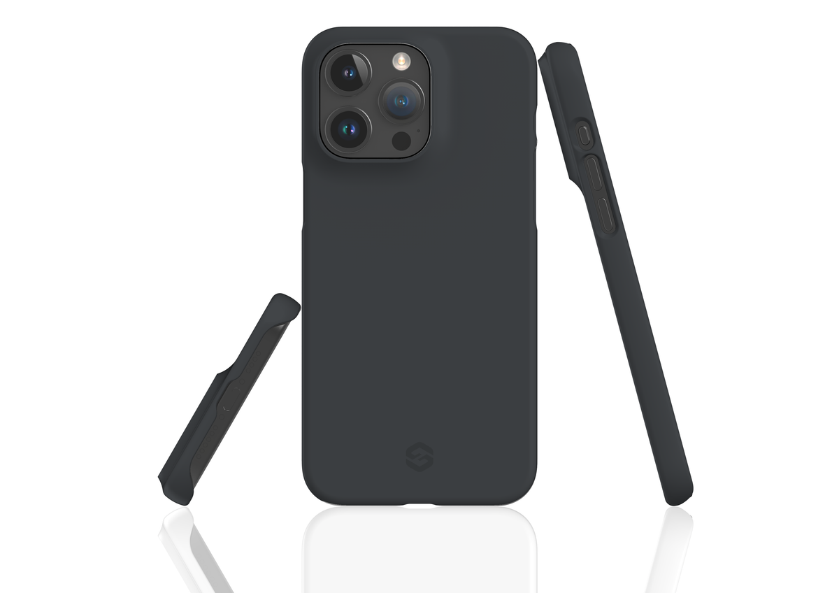 Stormy Grey Snap Case in Gloss - iPhone 15 Series