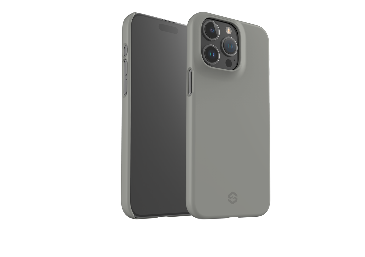 Stormy Grey Snap Case in Gloss - iPhone 15 Series