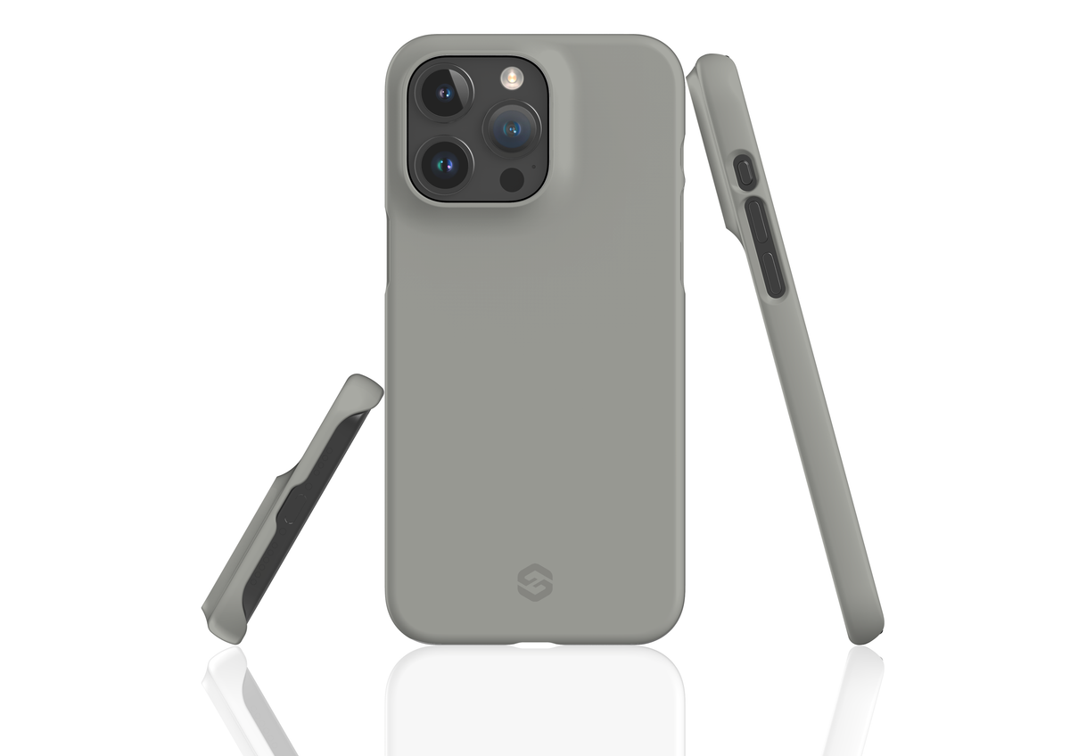 Stormy Grey Snap Case in Gloss - iPhone 15 Series