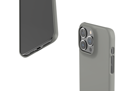 Stormy Grey Snap Case in Gloss - iPhone 15 Series
