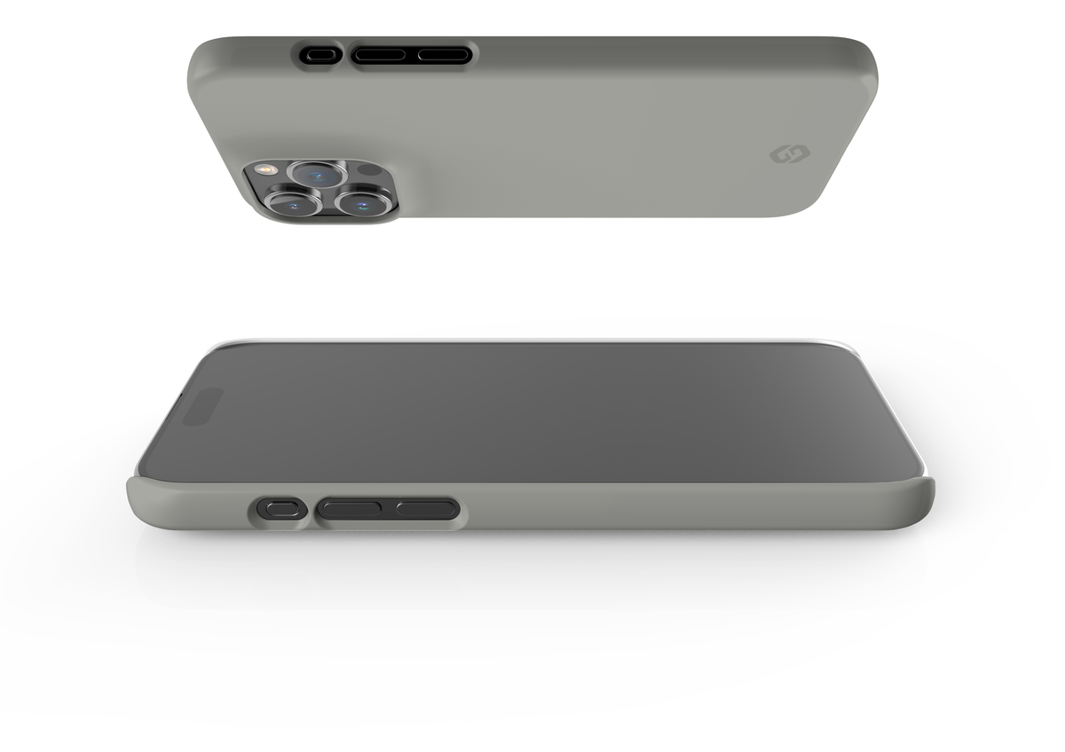 Stormy Grey Snap Case in Gloss - iPhone 15 Series