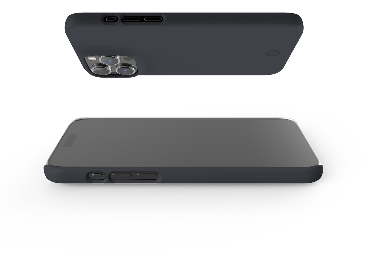 Stormy Grey Snap Case in Gloss - iPhone 15 Series
