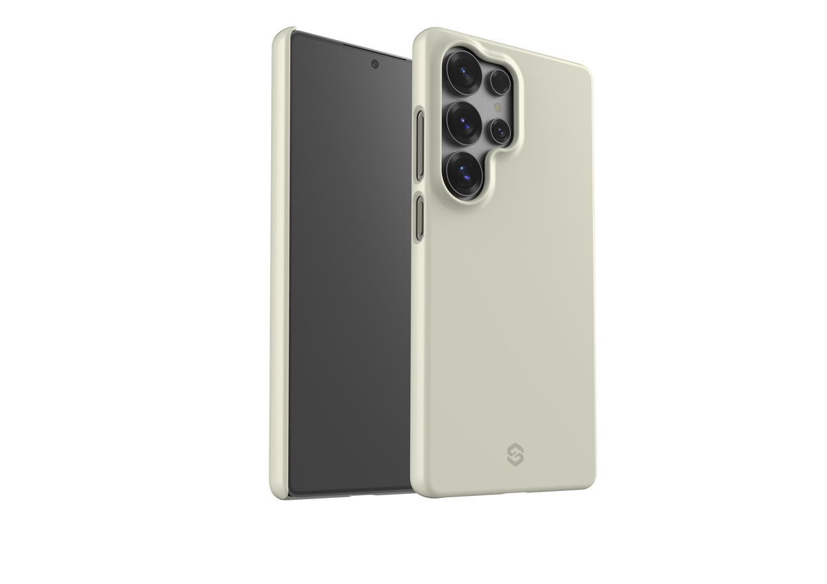 Frosty White Snap Case in Gloss - Samsung Galaxy S25 Series