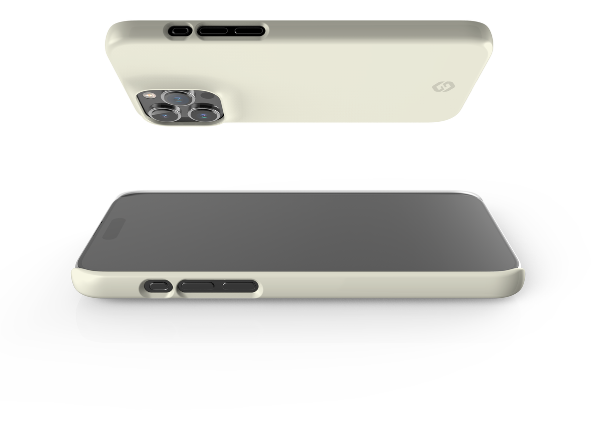 Frosty White Snap Case in Gloss - iPhone 15 Series