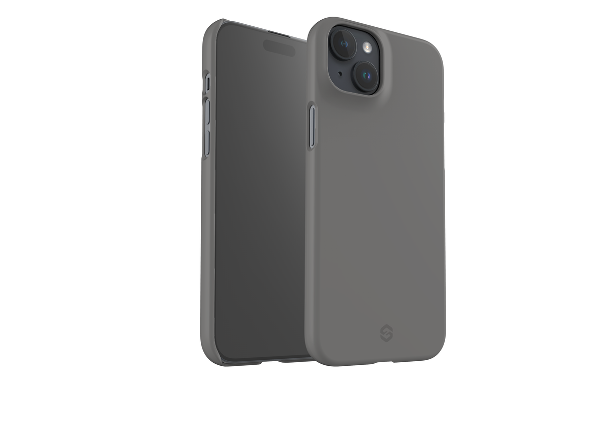 Stormy Grey Snap Case in Gloss - iPhone 15 Series