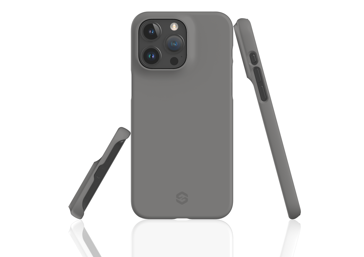 Stormy Grey Snap Case in Gloss - iPhone 15 Series