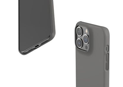 Stormy Grey Snap Case in Gloss - iPhone 15 Series