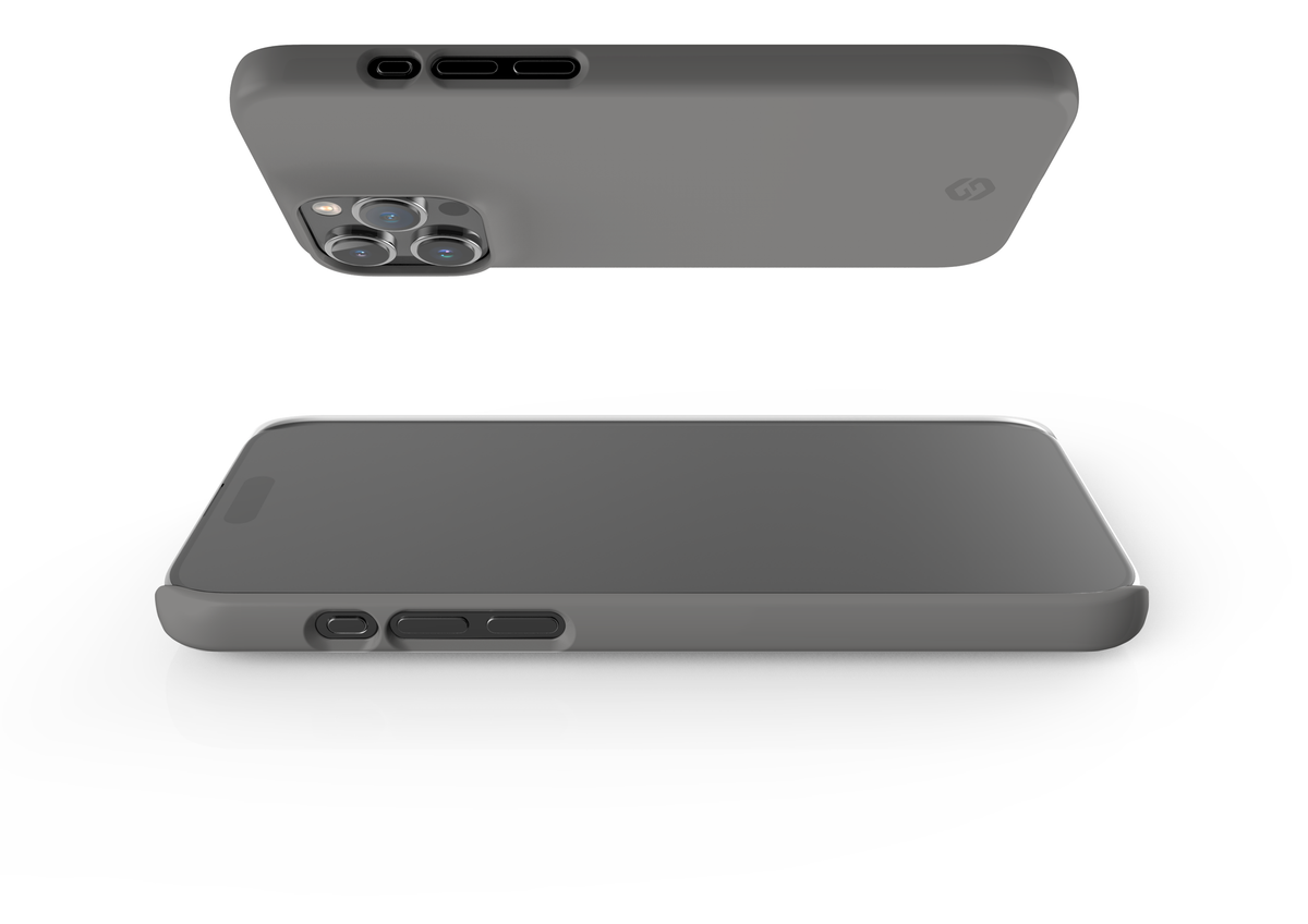 Stormy Grey Snap Case in Gloss - iPhone 15 Series