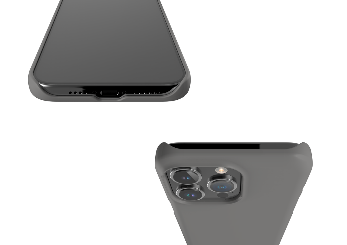 Stormy Grey Snap Case in Gloss - iPhone 15 Series
