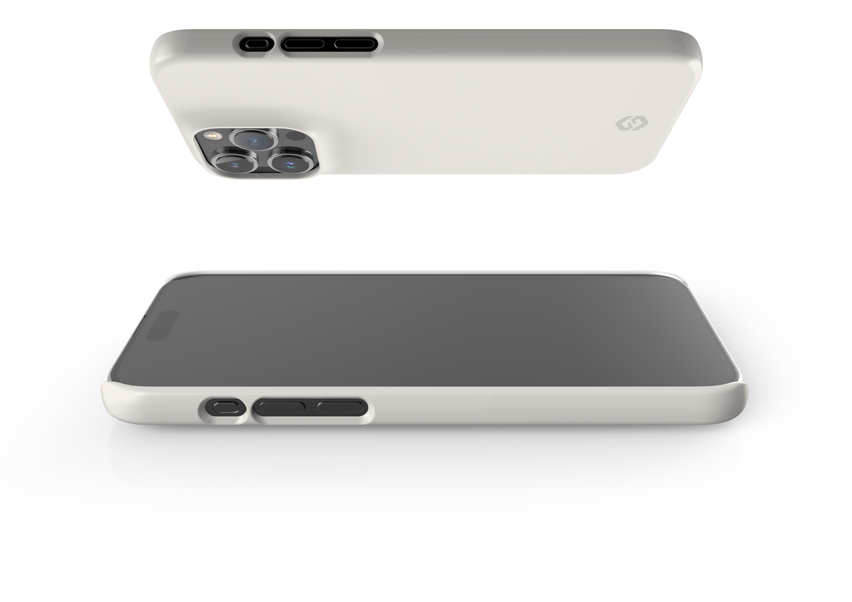 Frosty White Snap Case in Gloss - iPhone 15 Series