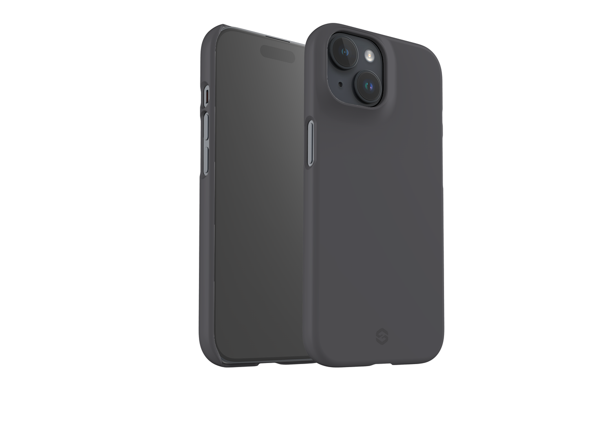 Stormy Grey Snap Case in Gloss - iPhone 15 Series