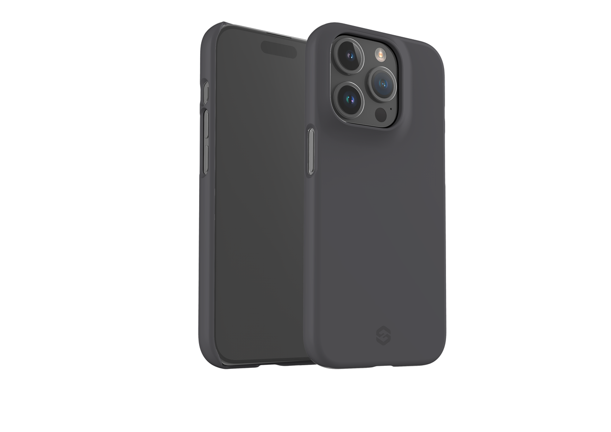 Stormy Grey Snap Case in Gloss - iPhone 15 Series