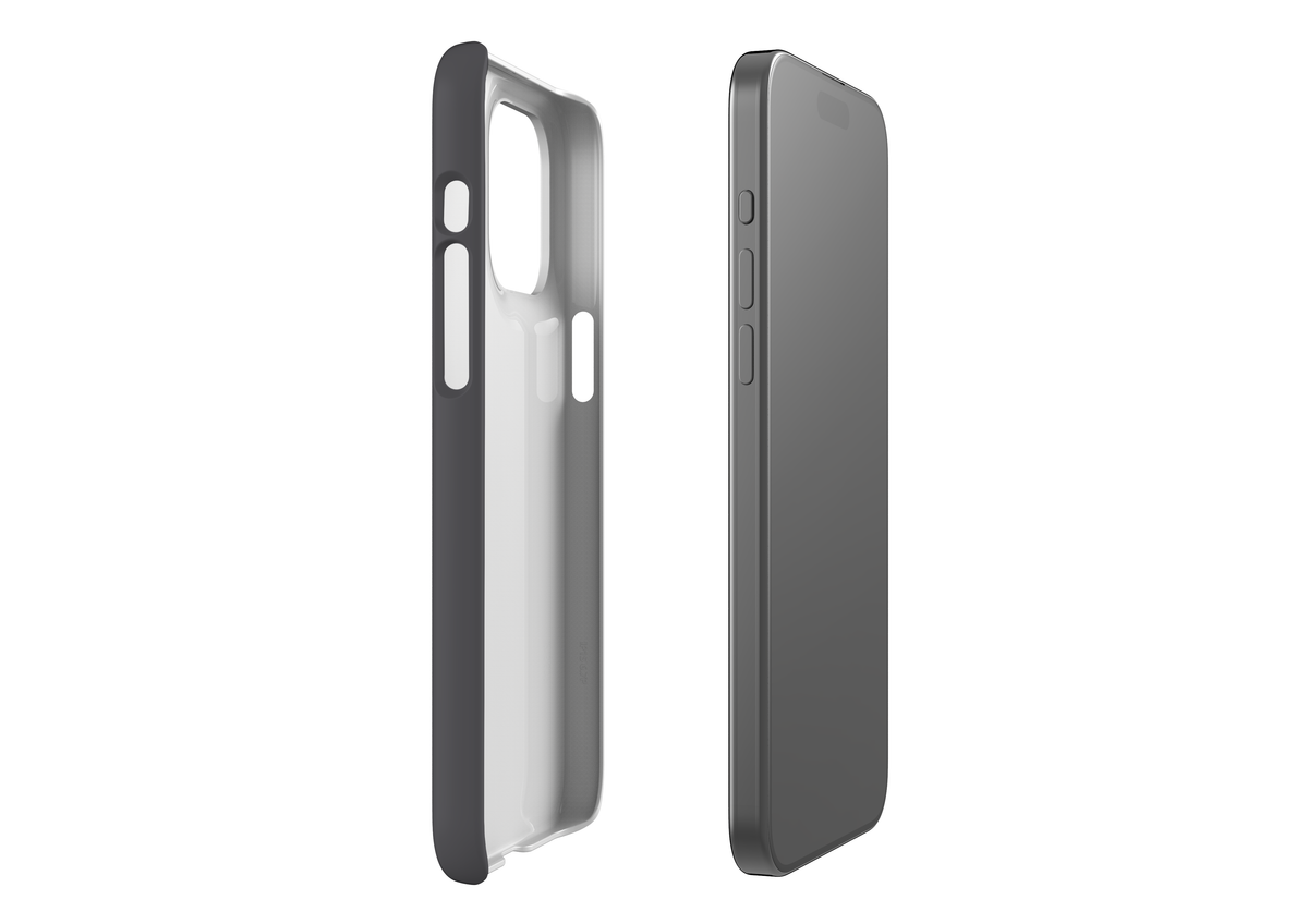 Stormy Grey Snap Case in Gloss - iPhone 15 Series