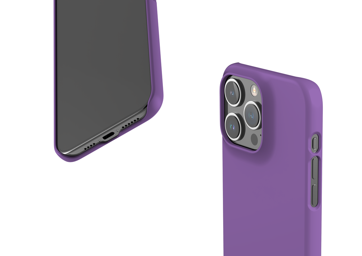 Vivid Violet Snap Case in Gloss - iPhone 15 Series