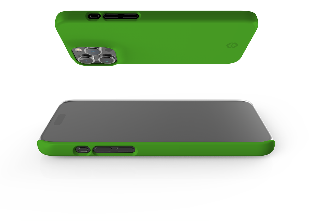 Go Green Snap Case in Gloss - iPhone 15 Series