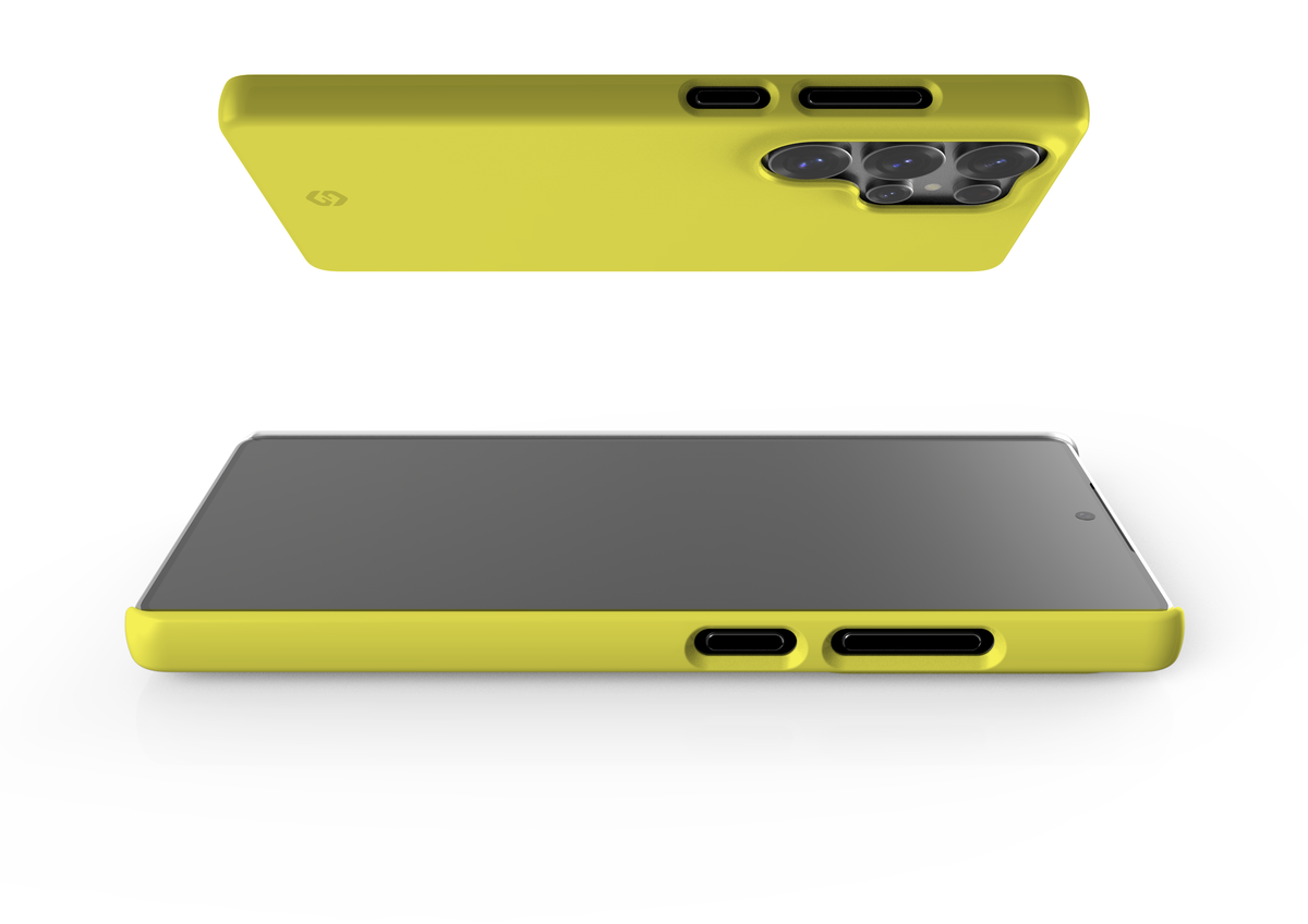 Mellow Yellow Snap Case in Gloss - Samsung Galaxy S25 Series