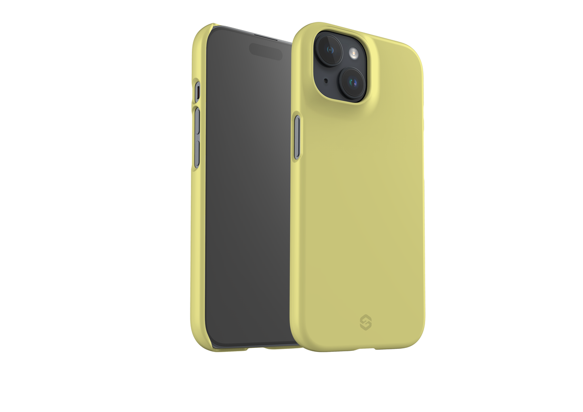 Mellow Yellow Snap Case in Gloss - iPhone 15 Series