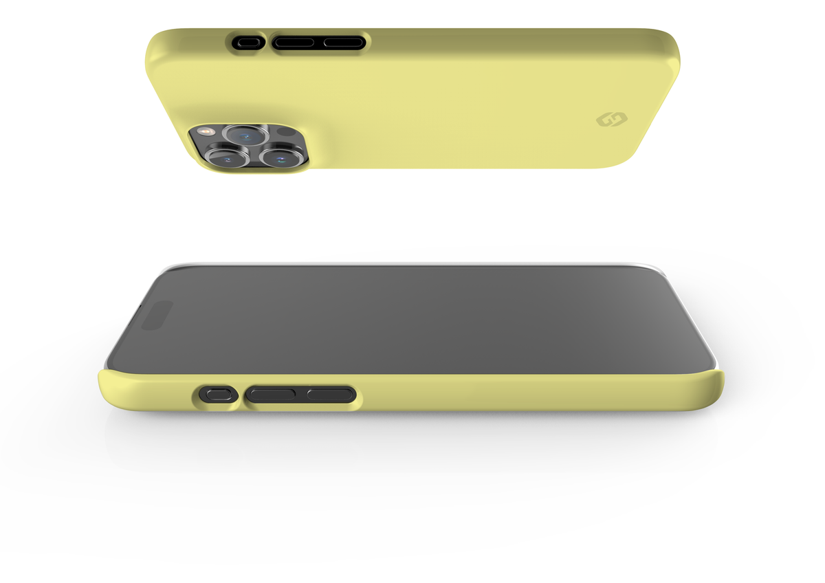Mellow Yellow Snap Case in Gloss - iPhone 15 Series