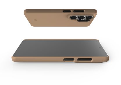 Basic Brown Snap Case in Gloss - Samsung Galaxy S26 Series