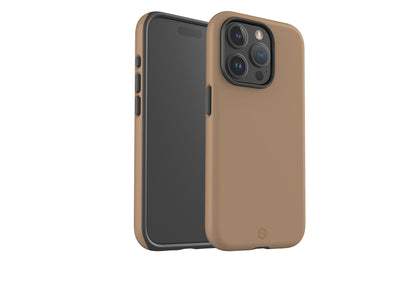 Basic Brown Case - iPhone 15 Series