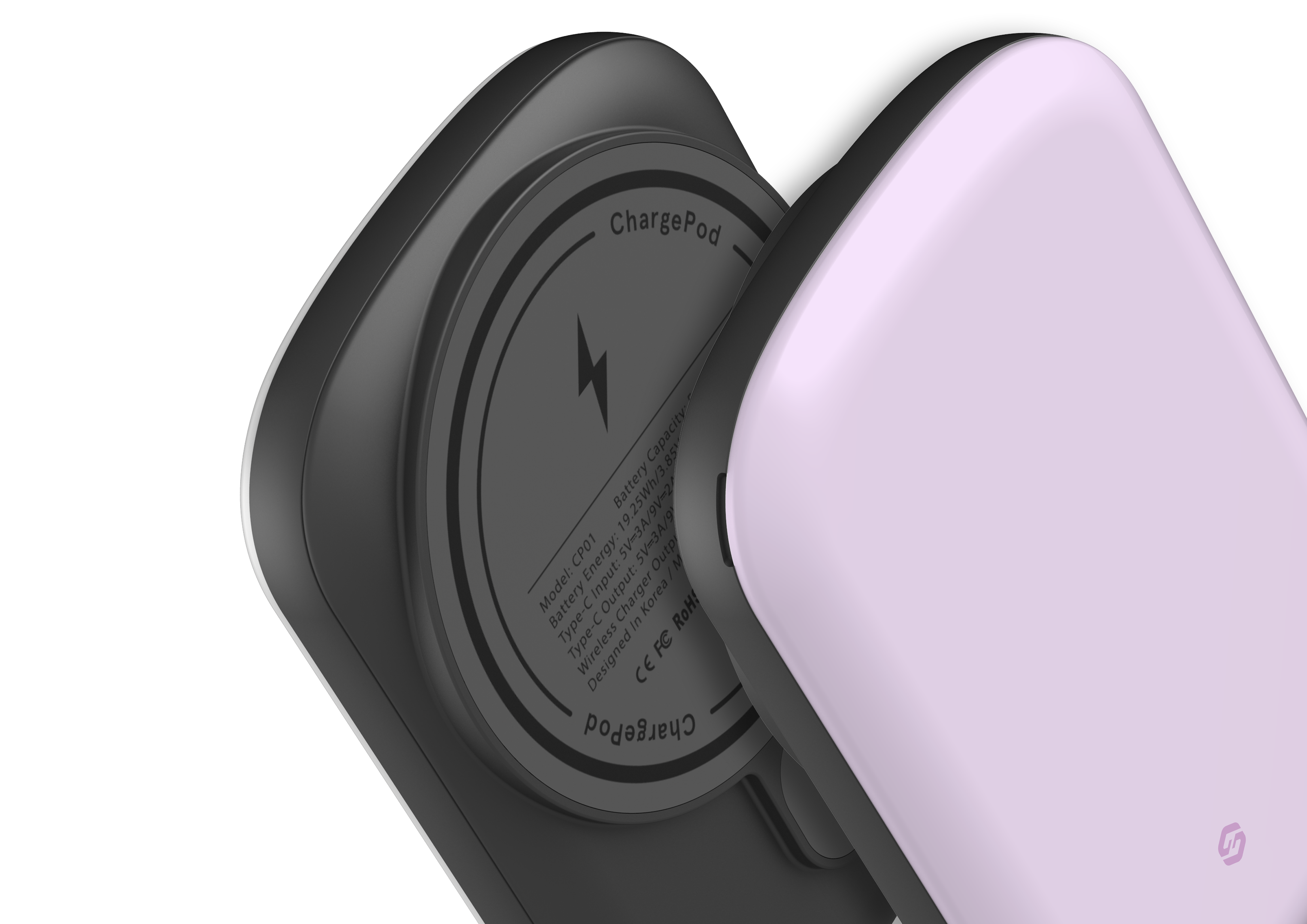 Vivid Violet MagSafe Power Bank