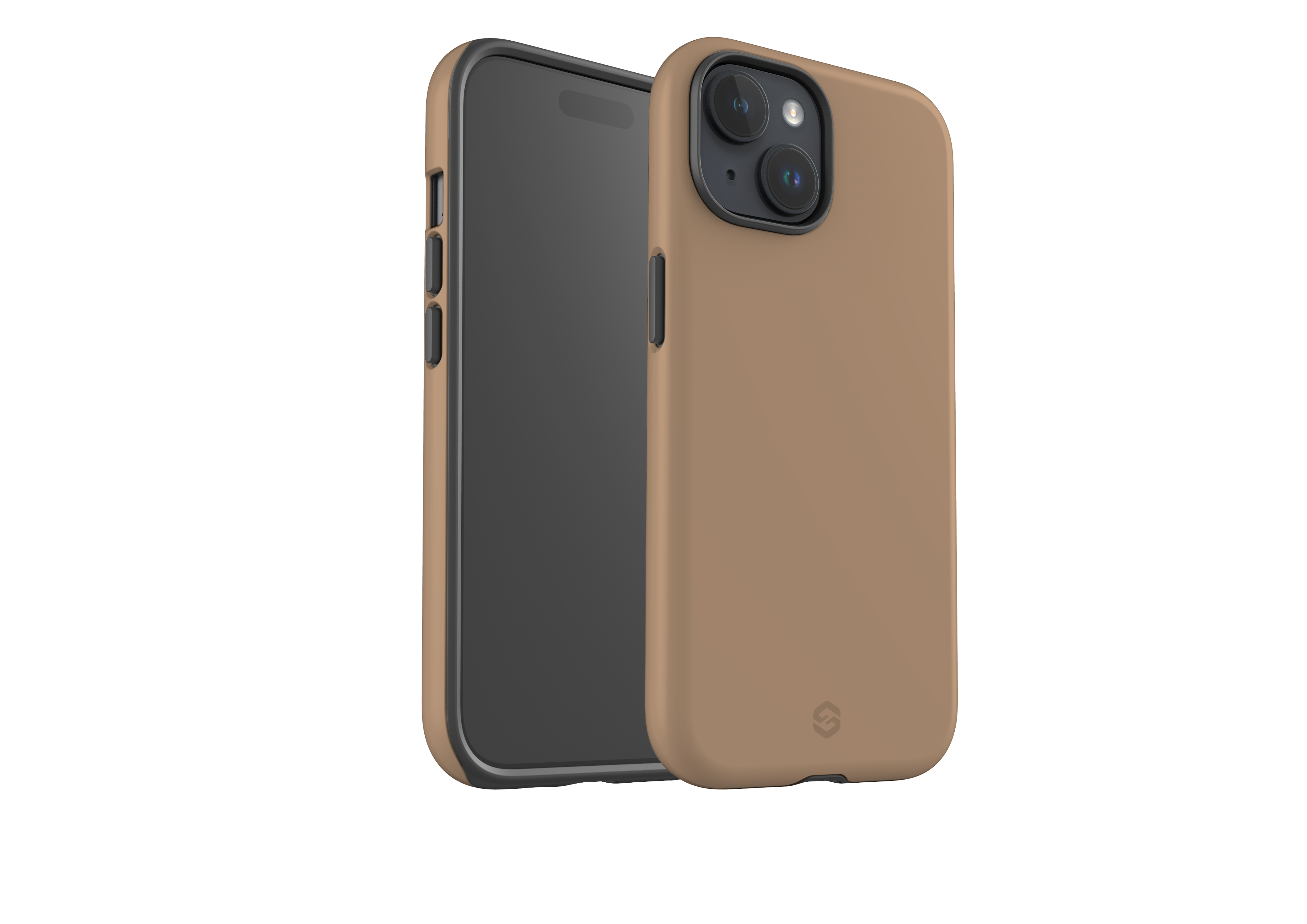 Basic Brown Case - iPhone 15 Series