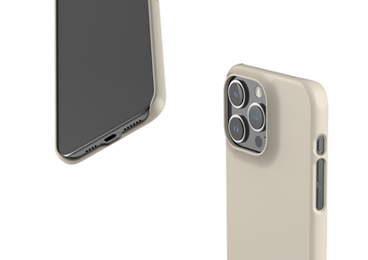Frosty White Snap Case in Gloss - iPhone 15 Series