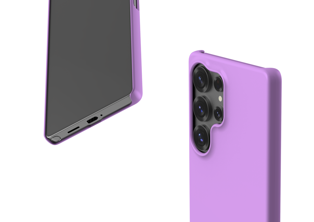 Vivid Violet Snap Case in Gloss - Samsung Galaxy S25 Series